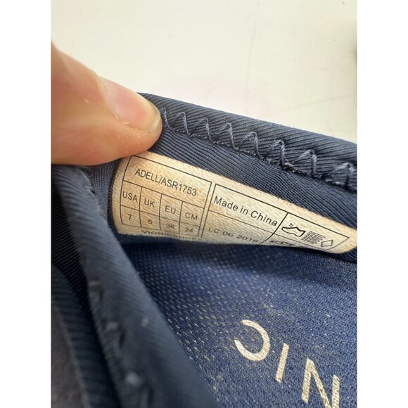 Vionic Womens Adell Slip On Athletic Shoes Round Toe Size 7 Navy Comfortable - Picture 4 of 14